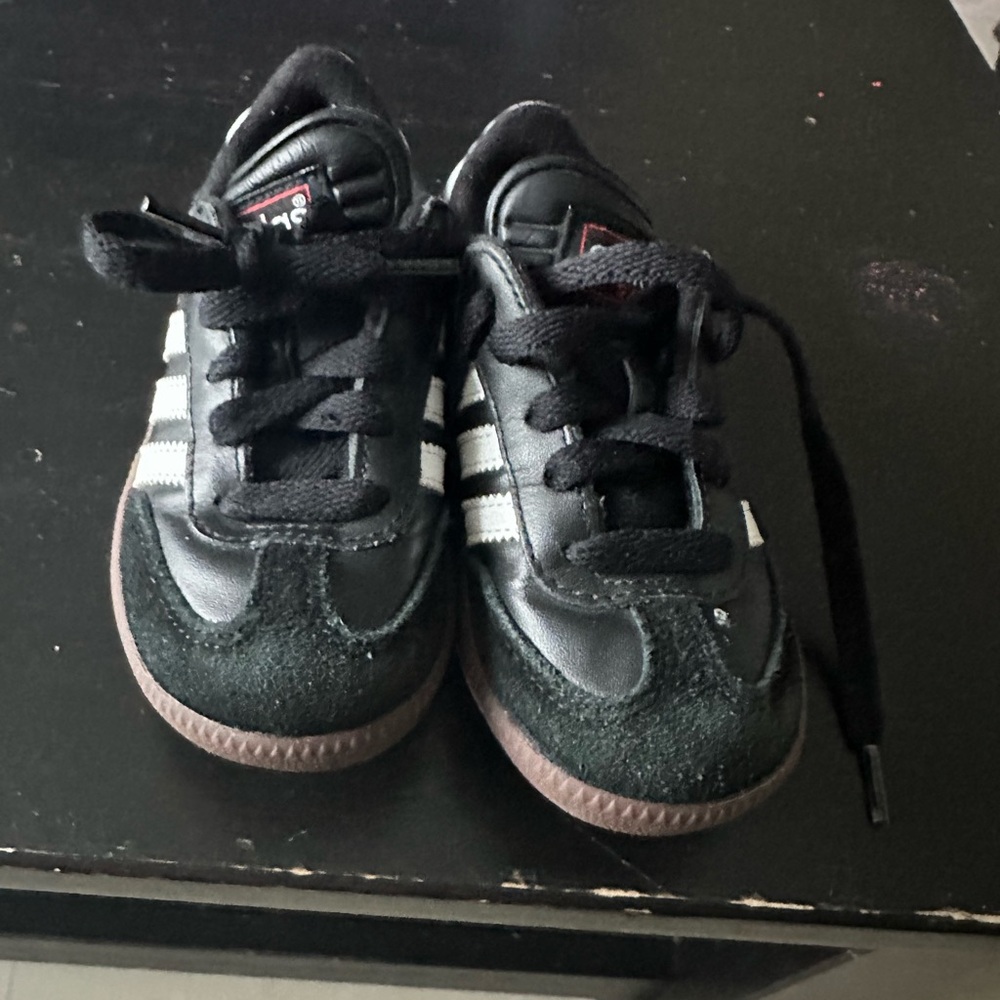 Adidas Samba Black and White Sneakers for toddler size 10